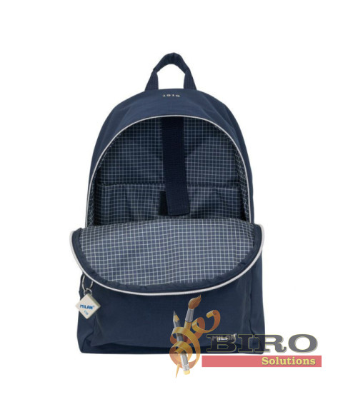 Ghiozdan pentru școală Milan, 22 L, 41*30*18 cm, albastru